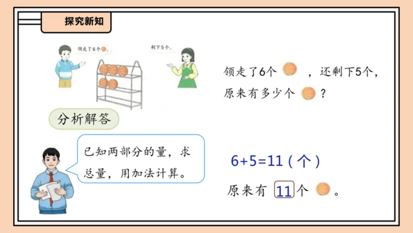 【课堂无忧】人教版一年级上册-5.6 解决问题（二）（课件）