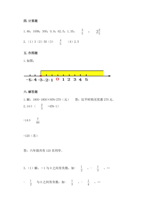 小学数学六年级下册期末测试卷ab卷.docx
