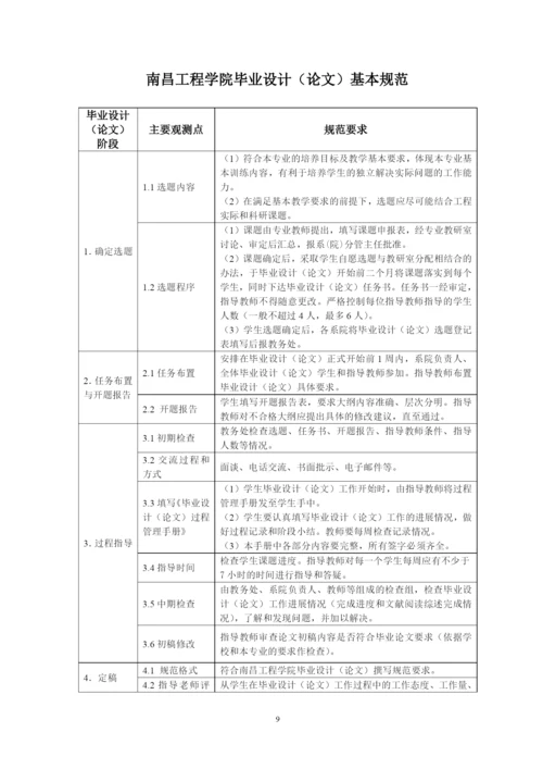 毕业设计(论文)工作管理流程.docx
