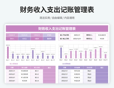 财务收支记账管理系统