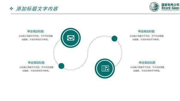国家电网电力公司供电局工作总结汇报PPT模板