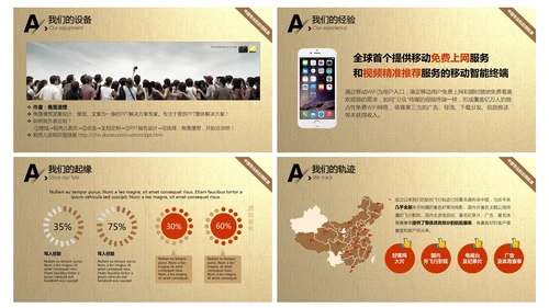 影视行业电影胶卷背景通用PPT模版