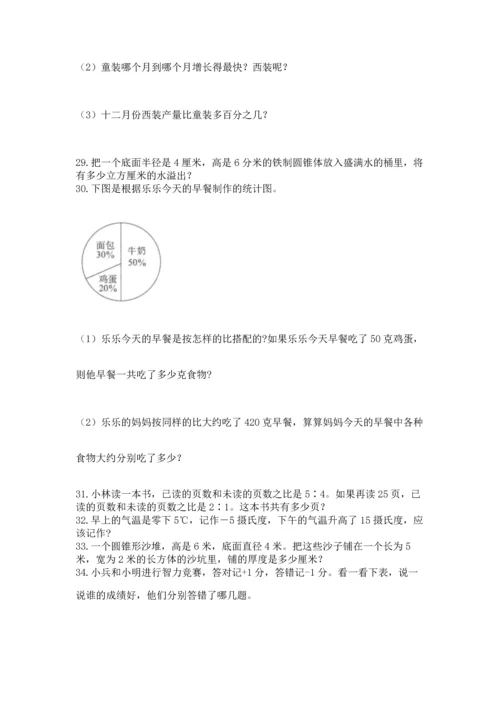 六年级小升初数学应用题50道含答案【典型题】.docx