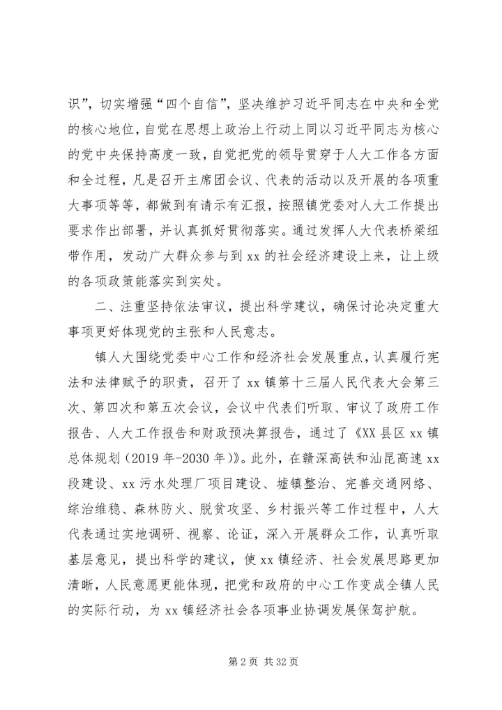 人大某年总结精选5篇.docx