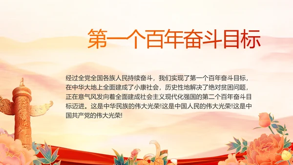 弘扬伟大建党精神七一讲话精神PPT