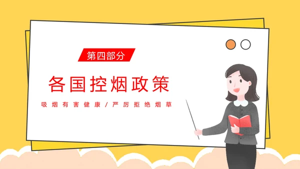 吸烟有害健康世界无烟日通用PPT模版