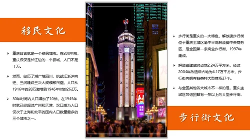 重庆印象通用PPT模板