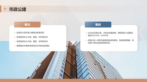 蓝色商务风企业介绍PPT模板
