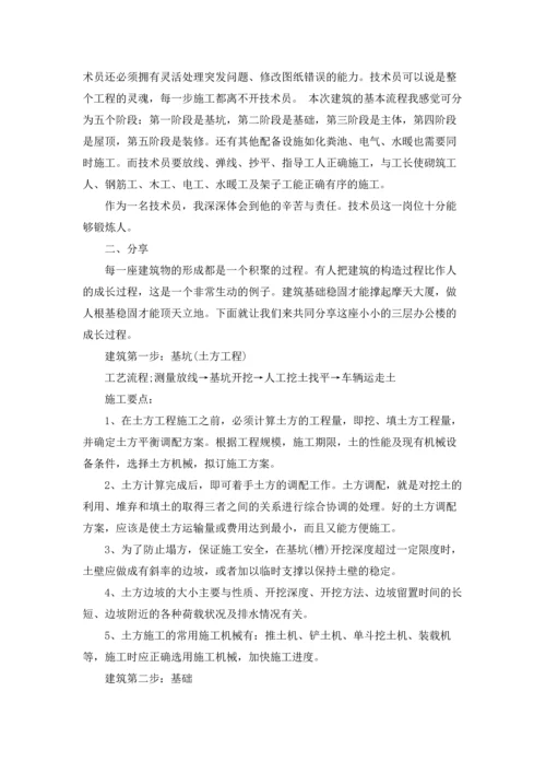 建筑工程技术实习报告八篇.docx