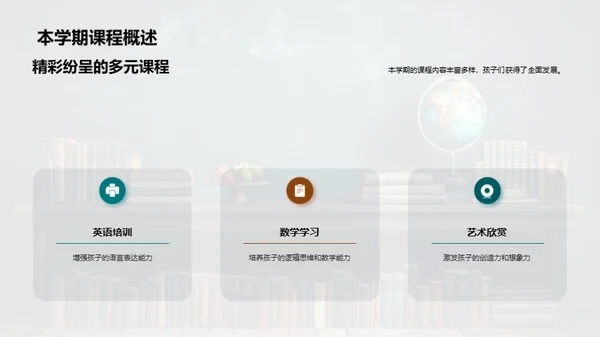 孩子们的学期回顾