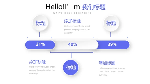 蓝色时尚医疗学术报告动态PPT