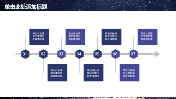 星空梦幻帆船商务工作汇报通用PPT模板
