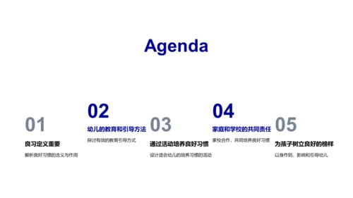 幼教良习年度报告PPT模板