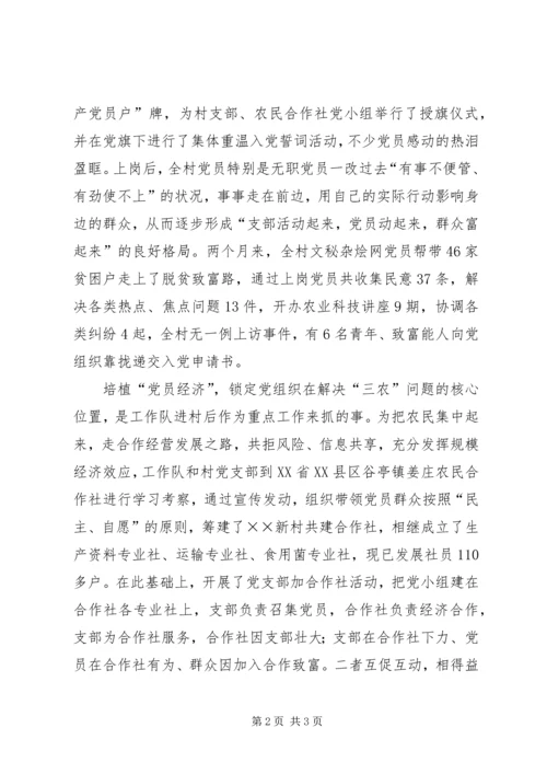 县财政局驻村工作队工作汇报 (2).docx