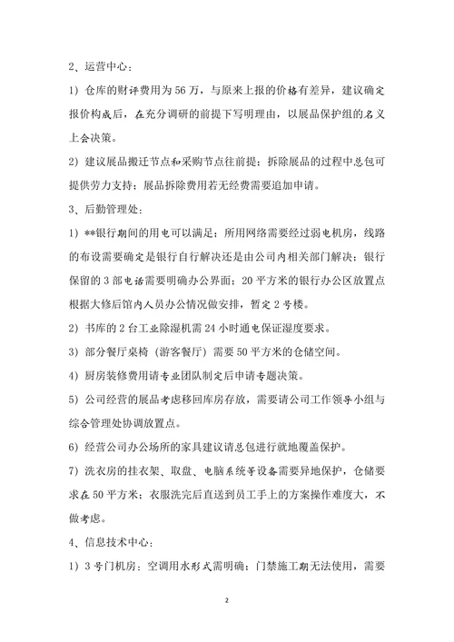 展品保护专题讨论会会议纪要