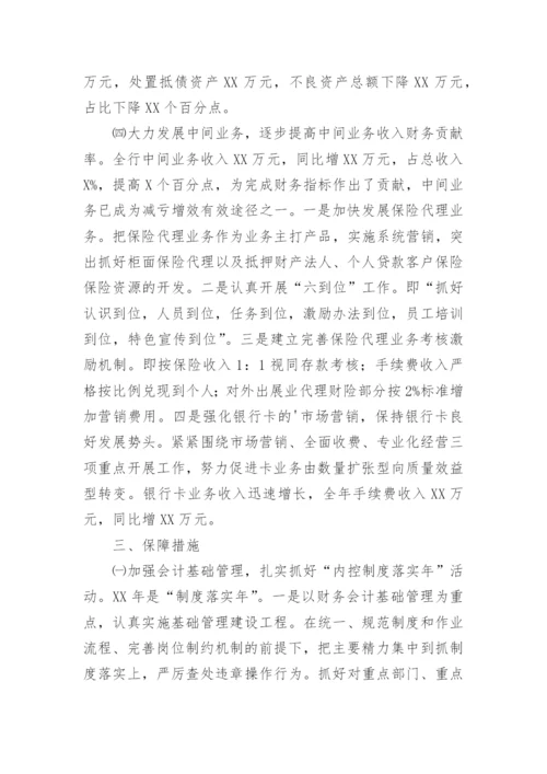 银行支行年度工作总结.docx