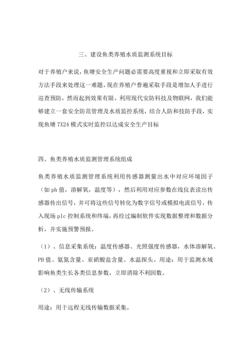 水产养殖水质物联网监测标准管理系统.docx