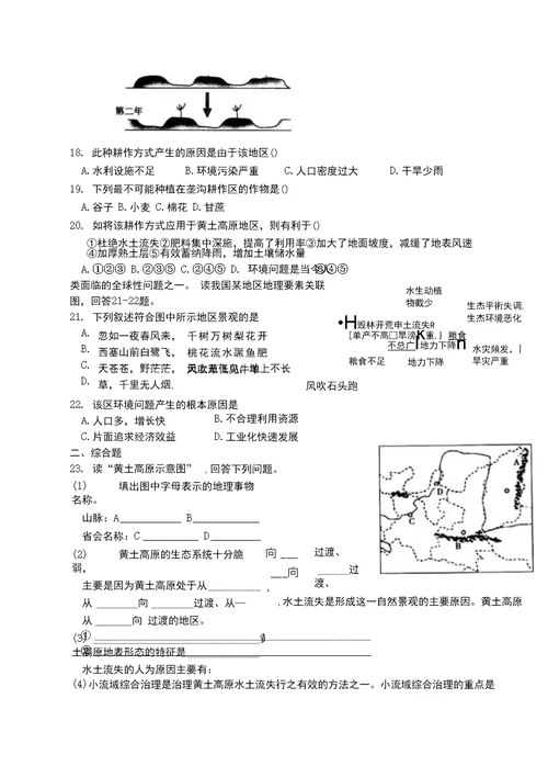 区域水土流失及其治理