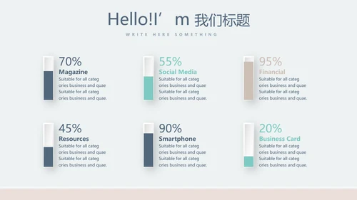 化妆品公司年年终总结动态PPT