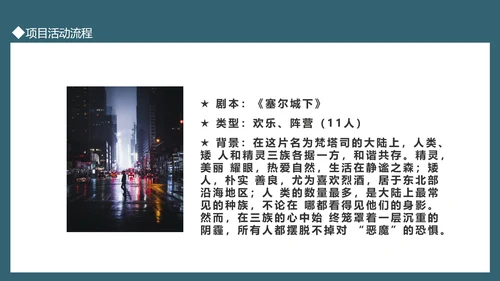 深夜剧本研究所活动介绍策划PPT模板