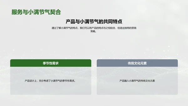 小满节气提升销售PPT模板