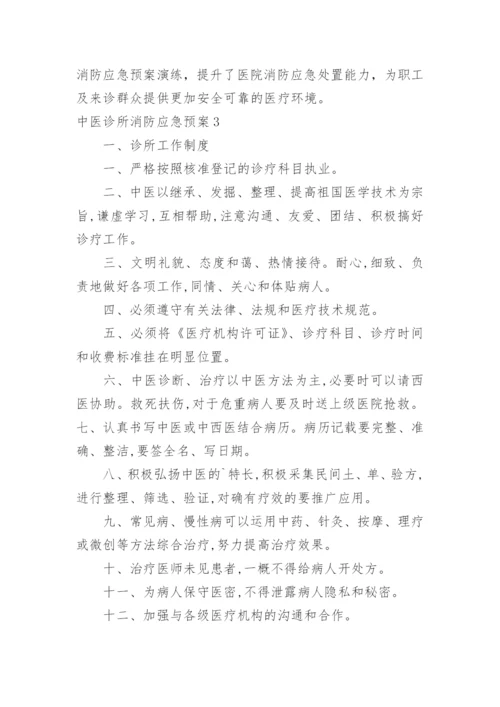 中医诊所消防应急预案_1.docx