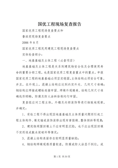 国优工程现场复查报告.docx