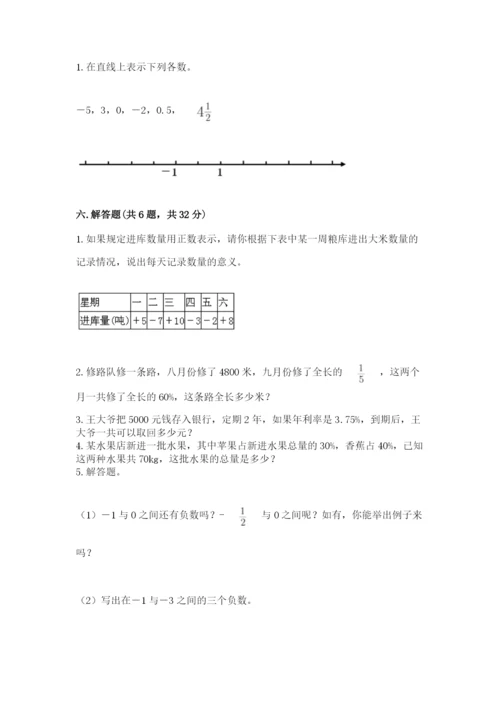 北师大版小学六年级下册数学期末检测试题及答案【各地真题】.docx