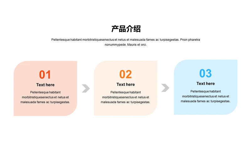 扁平PPT产品介绍