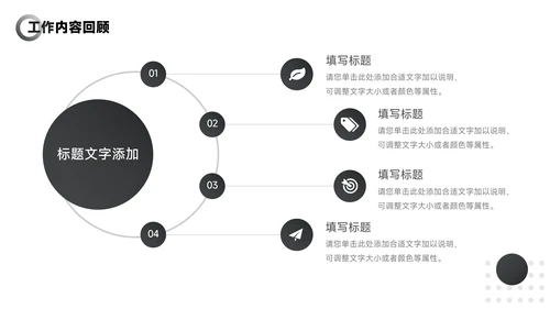 黑色渐变商业项目计划书PPT模板