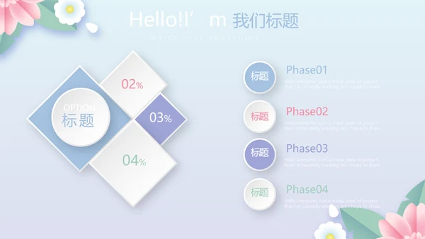 唯美温馨感恩父母电子相册动态PPT