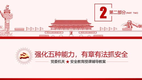 安全条例强化职能确保安全预防工作有效落实党课
