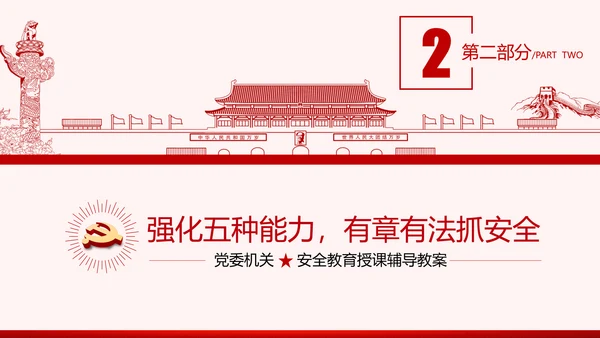 安全条例强化职能确保安全预防工作有效落实党课