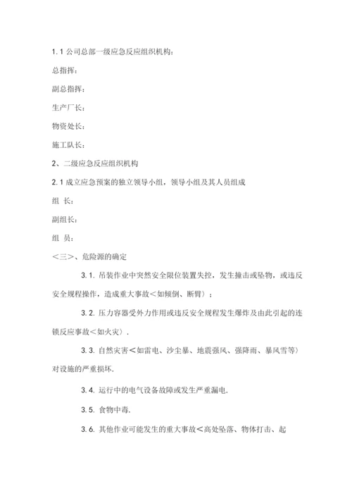 家具厂应急处理预案.docx