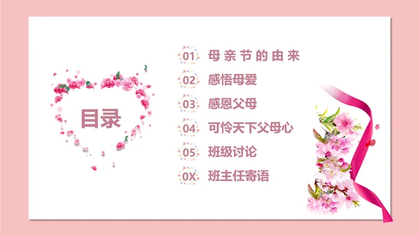 妈妈辛苦了母亲节PPT模板