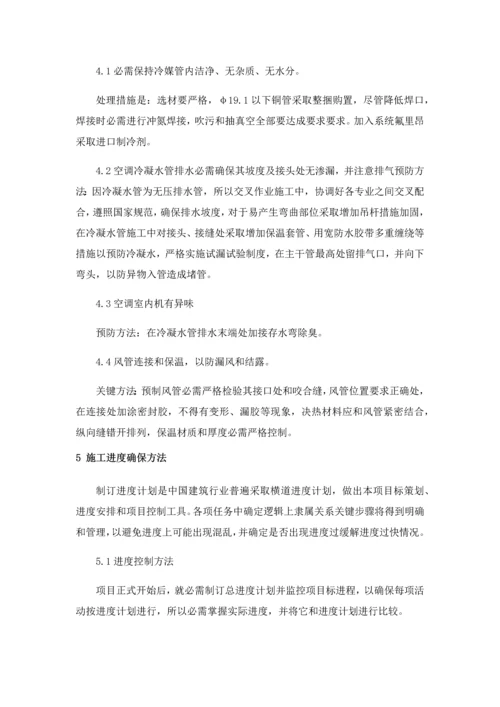 多联机加新风系统综合标准施工专业方案.docx