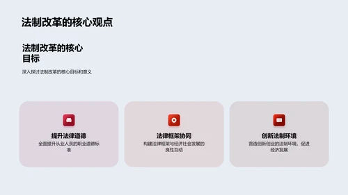 法制改革新动态