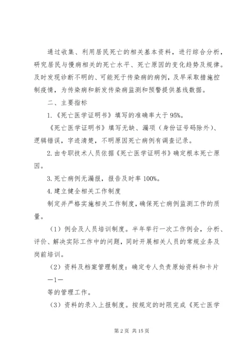 死因监测工作计划 (3).docx