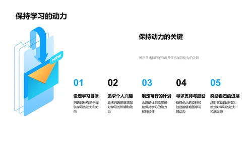 学习乐趣与目标PPT模板