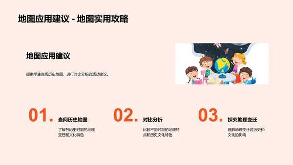 历史地图的教学解读PPT模板