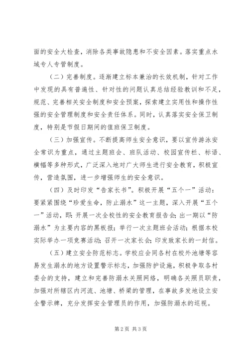 楠木中学防溺水整改汇报材料.docx