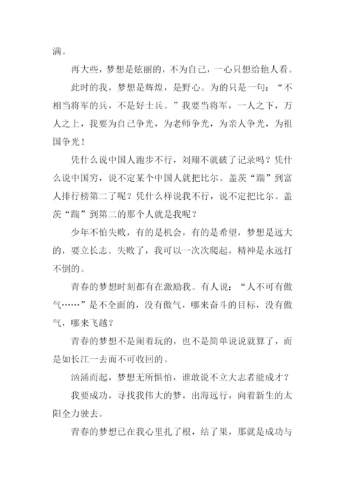 青春无悔作文500字.docx