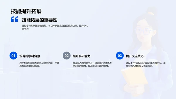 硕士生职业规划PPT模板