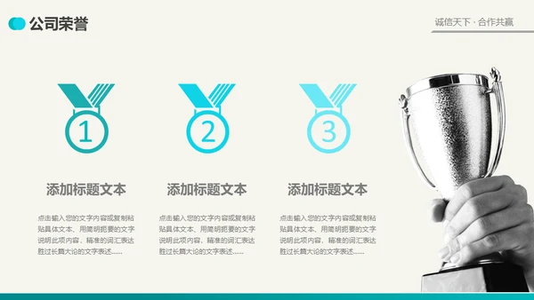 公司简介商业风通用PPT模板