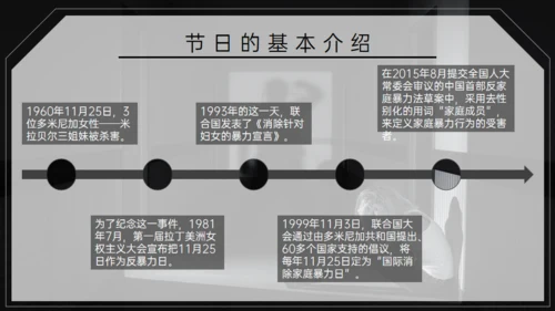 国际消除家庭暴力日，反对家庭暴力通用PPT模板