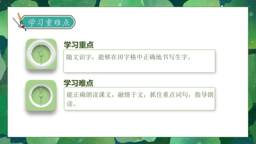 【核心素养】部编版语文一年级下册-12. 荷叶圆圆 第1课时（课件）