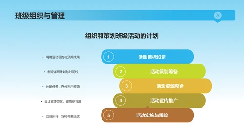 蓝色手绘风班委竞选自我介绍PPT模板