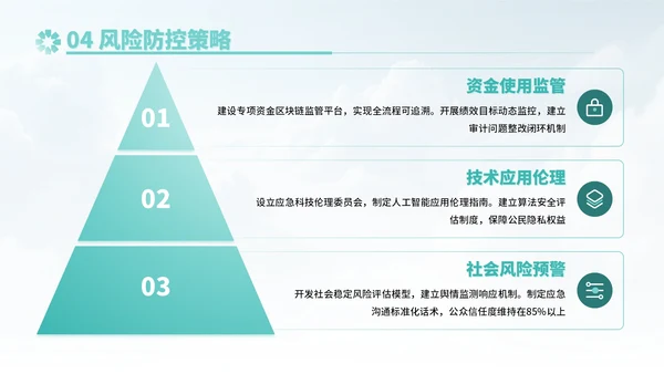 蓝绿色插画风健全公共卫生应急管理体系PPT模板