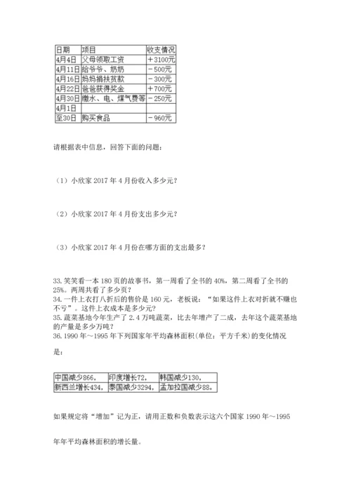 六年级小升初数学应用题50道及答案一套.docx
