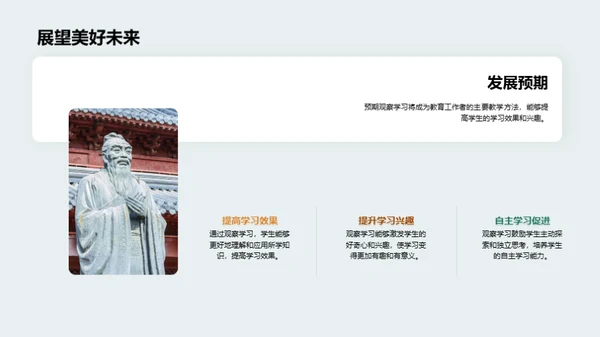 深化观察学习理解